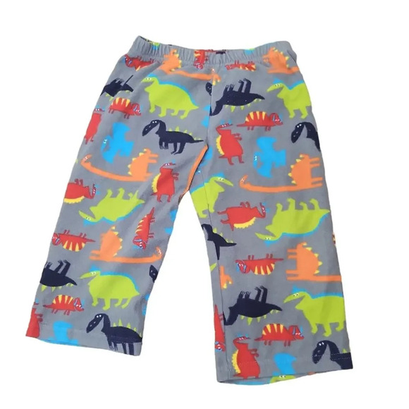 Carters Fleece Prehistoric Pajama Pants - Picture 2 of 4